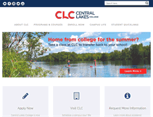 Tablet Screenshot of clcmn.edu